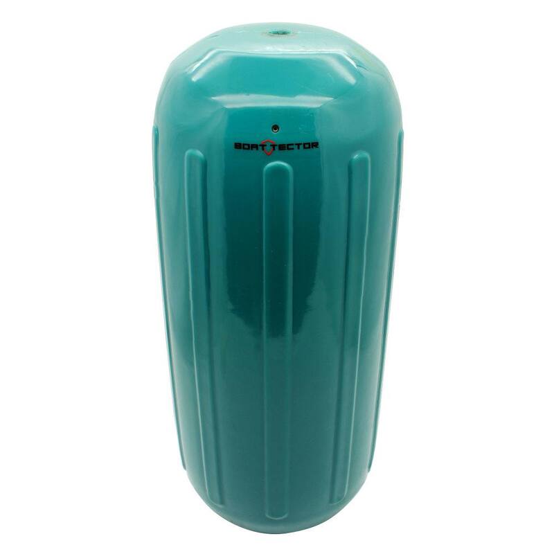 10 in. x 27 in. BoatTector HTM Inflatable Fender Value in Teal 4-Pack