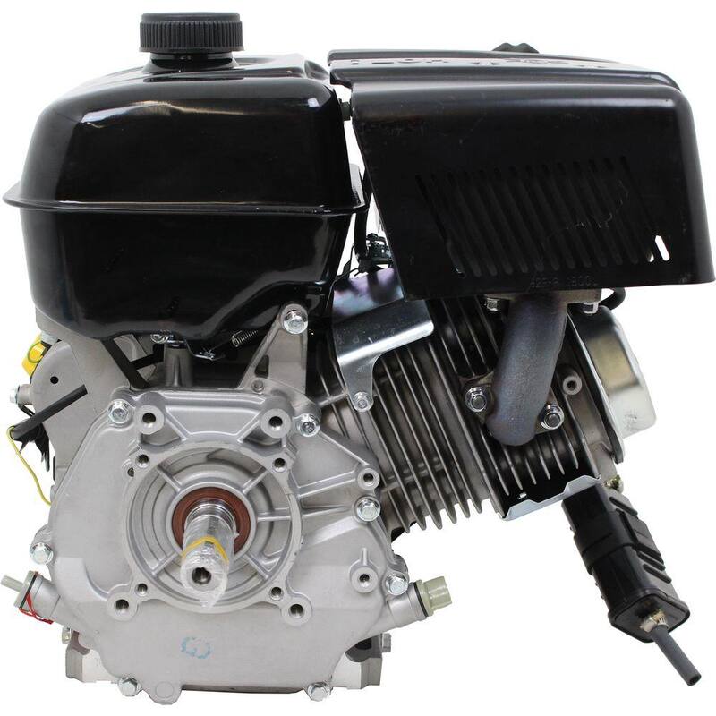 1 in. 15 HP 420cc OHV Recoil Start Horizontal Shaft Gas Engine