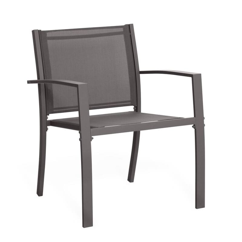 Woodcliff Taupe 4-Piece Metal Patio Conversation Set