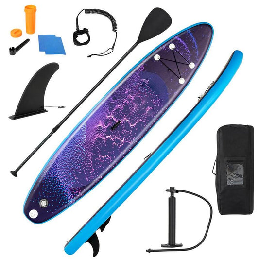 10.5 ft. Inflatable Stand-Up Paddle Board Non-Slip Deck Surfboard with Hand Pump