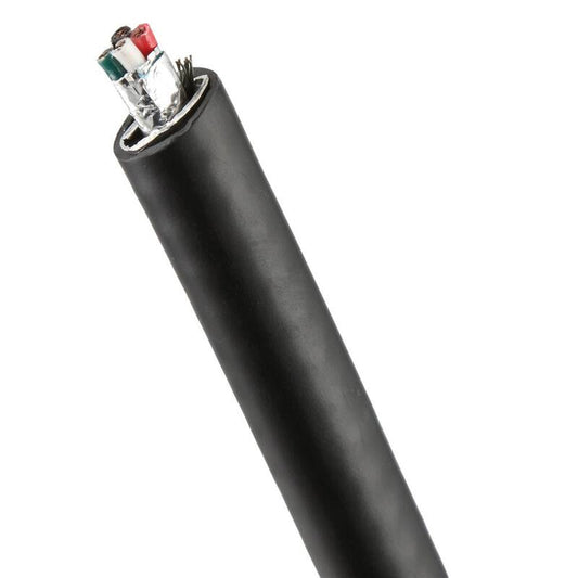 1/4 in. x 1/2 in. x 25 ft. Universal Ductless Mini Split Pipe Assembly with White PE Insulation and Communication Cable