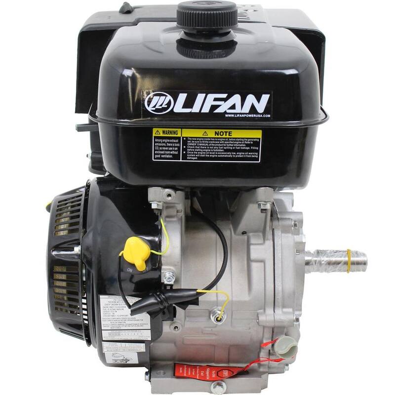 1 in. 15 HP 420cc OHV Recoil Start Horizontal Shaft Gas Engine