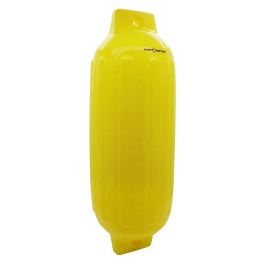 10 in. x 30 in. BoatTector Inflatable Fender Value in Neon Yellow 4-Pack