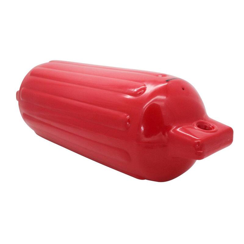 10 in. x 30 in. BoatTector Inflatable Fender Value in Red 4-Pack