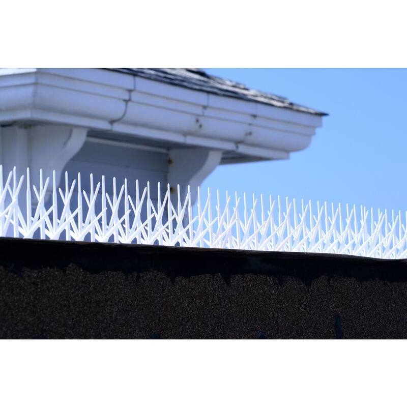 100 ft. x 7 in. White Plastic Bird Spike